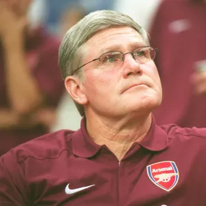 Pat Rice the Arsenal Assistant Manager. Ajax 0: 1 Arsenal