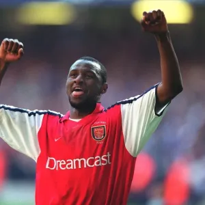 Patrick Vieira's Triumph: Arsenal's Historic Win over Manchester United at Old Trafford, 2002 (FA Barclaycard Premiership) Patrick Vieira's Triumph: Arsenal's Historic Win over Manchester United at Old Trafford, 2002 (FA Barclaycard Premiership)