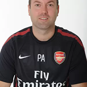 Paul Akers (Arsenal Kit Man). Arsenal 1st Team Photocall and Membersday