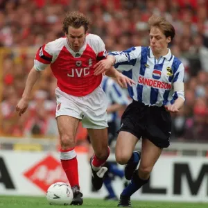 Paul Merson (Arsenal) Print, FA Cup Final 1993 Paul Merson (Arsenal) Print, FA Cup Final 1993