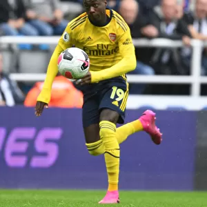 Pepe in Action: Arsenal's Star Winger Dazzles in Newcastle United Showdown, Premier League 2019-20