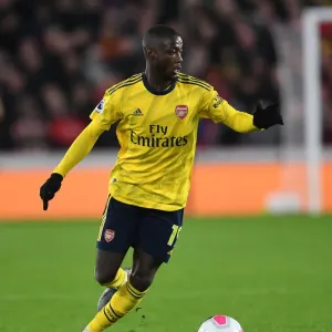Pepe in Action: Sheffield United vs. Arsenal Premier League Showdown (2019-20)