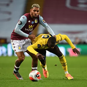 Pepe Foul: Nicolas Pepe Fouled by Douglas Luiz - Aston Villa vs. Arsenal, Premier League 2019-2020