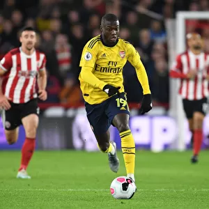 Pepe Leads Arsenal's Attack Against Sheffield United - Premier League 2019-20