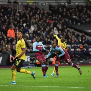 Prints of Arsenal 2019-20 Prints: West Ham United v Arsenal 2019-20