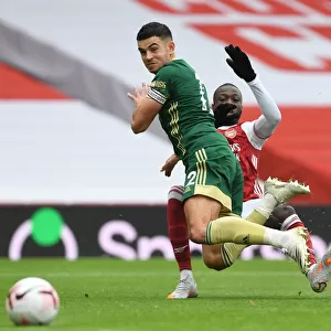 Pepe Scores in Empty Emirates: Arsenal's Second Goal vs. Sheffield United, October 2020