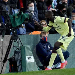 Pepe Scores First: Arsenal's Victory at Crystal Palace (2020-21)