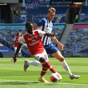 Pepe vs Burn: Empty Stadium Showdown - Brighton & Hove Albion vs Arsenal FC, Premier League 2019-2020