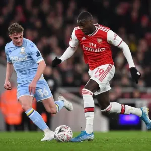 Pepe vs. Gotts: Clash of the FA Cup Third Round at Arsenal's Emirates Stadium Pepe vs. Gotts: Clash of the FA Cup Third Round at Arsenal's Emirates Stadium