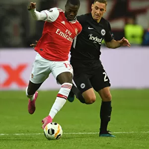 Pepe vs. Kohr: A Europa League Battle - Arsenal's Nicolas Pepe Goes Head-to-Head with Eintracht Frankfurt's Dominik Kohr