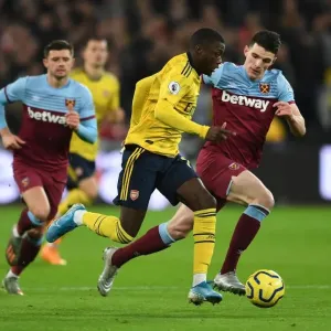 Pepe vs Rice: Battle in the Premier League - West Ham United vs Arsenal FC (December 2019)