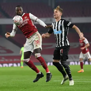 Pepe vs Ritchie: FA Cup Clash at Arsenal - Arsenal vs Newcastle United (2020-21) Pepe vs Ritchie: FA Cup Clash at Arsenal - Arsenal vs Newcastle United (2020-21)