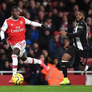 Pepe vs. Rose: Intense Clash in Arsenal's Premier League Battle against Newcastle
