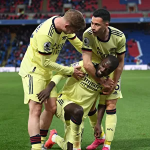 Pepe's Brace: Arsenal's Triumph Over Crystal Palace in Premier League Showdown (2020-21)