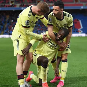 Pepe's Brace: Arsenal's Triumph Over Crystal Palace in Premier League Showdown (2020-21)