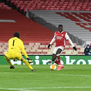 Pepe's Chip: Arsenal's Europa League Goal in Empty Emirates Stadium