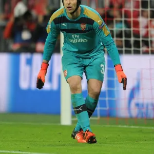 Petr Cech (Arsenal). Bayern Munich 5: 1 Arsenal. UEFA Champions League. Allianz Arena