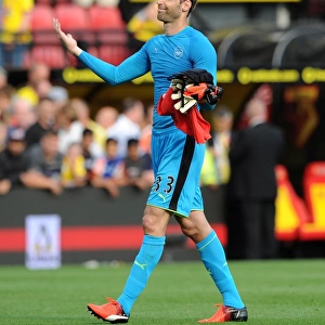 Petr Cech (Arsenal). Watford 1: 3 Arsenal. Premier League. Vicarage Road, Watford, 27 / 8 / 16