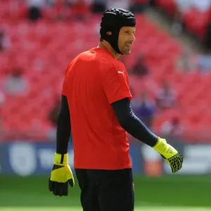 Petr Cech: Arsenal's Gear Up for FA Community Shield Clash Against Chelsea (2015) Petr Cech: Arsenal's Gear Up for FA Community Shield Clash Against Chelsea (2015)
