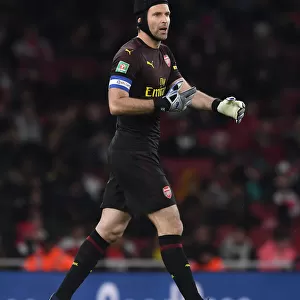 Petr Cech Focused: Arsenal vs Blackpool, Carabao Cup 2018-19