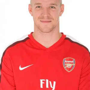 Philippe Senderos Print - Arsenal Team at Emirates Stadium (2008)