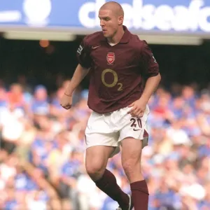 Philippe Senderos Celebrates Arsenal's 1-0 Victory Over Chelsea at Stamford Bridge, 2005 Philippe Senderos Celebrates Arsenal's 1-0 Victory Over Chelsea at Stamford Bridge, 2005