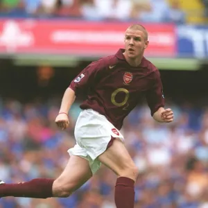 Philippe Senderos Celebrates Arsenal's 1-0 Win Over Chelsea at Stamford Bridge, 2005 Philippe Senderos Celebrates Arsenal's 1-0 Win Over Chelsea at Stamford Bridge, 2005