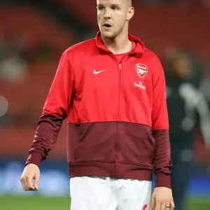 Philippe Senderos Celebrates Arsenal's 2-0 Win Over West Brom in Carling Cup Philippe Senderos Celebrates Arsenal's 2-0 Win Over West Brom in Carling Cup