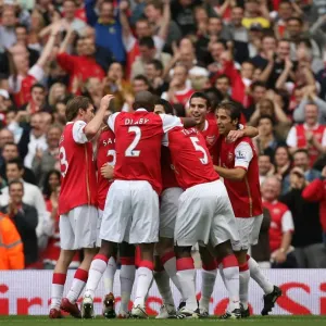 Philippe Senderos Print - Arsenal vs Sunderland 2007