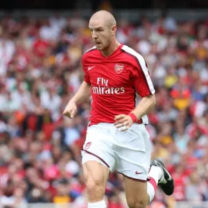 Philippe Senderos Print - Emirates Cup 2008 Philippe Senderos Print - Emirates Cup 2008