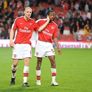 Philippe Senderos and Sanchez Watt (Arsenal)