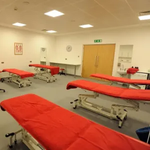 Physios room. Arsenal 6: 1 Southampton. Barclays Premier League. Emirates Stadium, 15 / 9 / 12 Physios room. Arsenal 6: 1 Southampton. Barclays Premier League. Emirates Stadium, 15 / 9 / 12