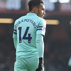 Pierre-Emerick Aubameyang in Action: AFC Bournemouth vs Arsenal FC, Premier League 2018-19