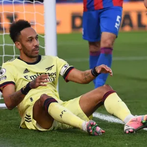 Pierre-Emerick Aubameyang in Action: Crystal Palace vs. Arsenal, Premier League 2020-21