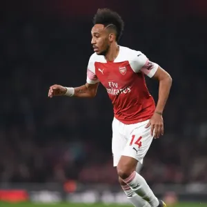 Pierre-Emerick Aubameyang Print (Arsenal) - Premier League Action