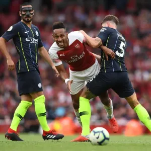 Pierre-Emerick Aubameyang and John Stones Print