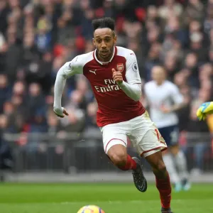 Pierre-Emerick Aubameyang: Arsenal Star Shines at Wembley Against Tottenham Hotspur (2017-18) Pierre-Emerick Aubameyang: Arsenal Star Shines at Wembley Against Tottenham Hotspur (2017-18)