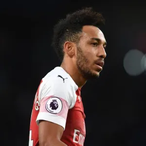 Pierre-Emerick Aubameyang Faces Manchester City: Premier League Showdown (2018-19) Pierre-Emerick Aubameyang Faces Manchester City: Premier League Showdown (2018-19)