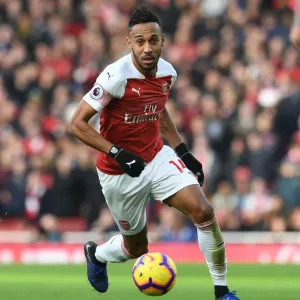 Pierre-Emerick Aubameyang Print (Arsenal v Burnley 2018-19) Pierre-Emerick Aubameyang Print (Arsenal v Burnley 2018-19)