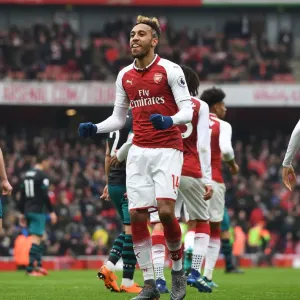 Pierre-Emerick Aubameyang Scores First Goal: Arsenal vs. Southampton, Premier League 2017-18