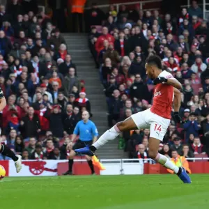 Pierre-Emerick Aubameyang Scores First Goal: Arsenal vs. Burnley, Premier League 2018-19