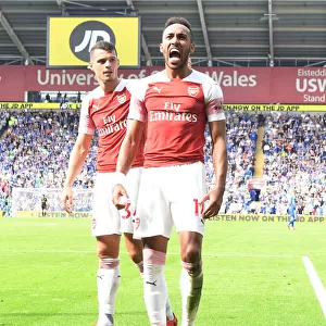 Pierre-Emerick Aubameyang's Brace: Arsenal's Victory Over Cardiff City (2018-19)