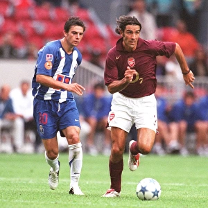 Pires and Postiga in Action: Arsenal's Victory over Porto at the Amsterdam Tournament, 2005