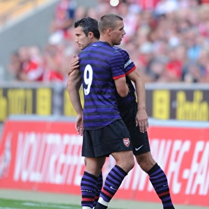 Podolski Replaced by Van Persie: Arsenal's Pre-Season Clash with Cologne (2012)