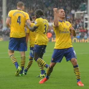 Podolski's Hat-Trick: Arsenal Triumphs Over Fulham in 2013-14 Premier League Podolski's Hat-Trick: Arsenal Triumphs Over Fulham in 2013-14 Premier League