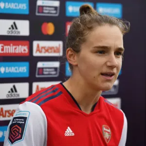 Post-Match Interview: Vivianne Miedema, Arsenal Women's Star, Reflects on Victory Against Aston Villa Women Post-Match Interview: Vivianne Miedema, Arsenal Women's Star, Reflects on Victory Against Aston Villa Women