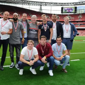 Pre Match Community Presentation. Arsenal Legends 4: 2 Milan Glorie