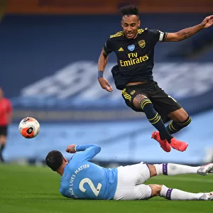 Premier League Showdown: Aubameyang vs. Walker - Manchester City vs. Arsenal (2019-20)