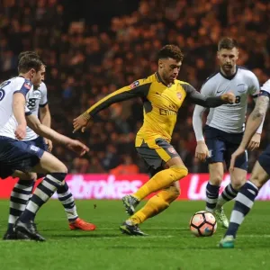 Preston North End vs Arsenal: FA Cup Third Round Clash - Oxlade-Chamberlain Faces Off Against Cunningham and Clarke