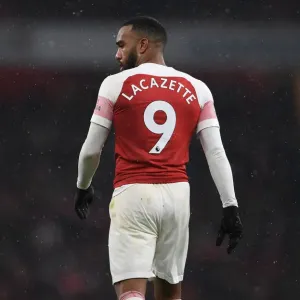 Print of Alexandre Lacazette in Action